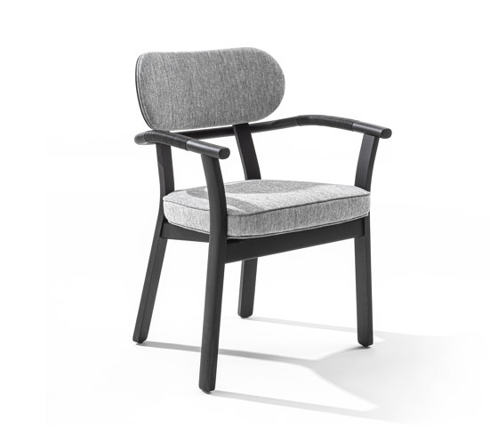 Evelin con braccioli | Chairs | Porada