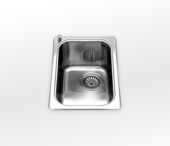 Built-in bowls radius 60 depth 46
 VF 431-D | Kitchen sinks | ALPES-INOX