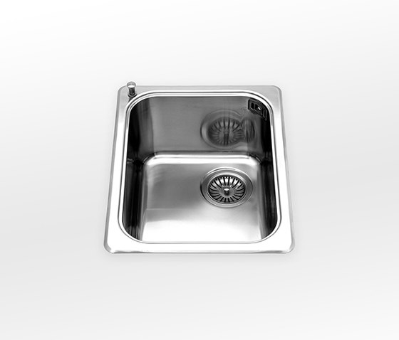 Built-in bowls radius 60 depth 46
VF 436-D | Kitchen sinks | ALPES-INOX