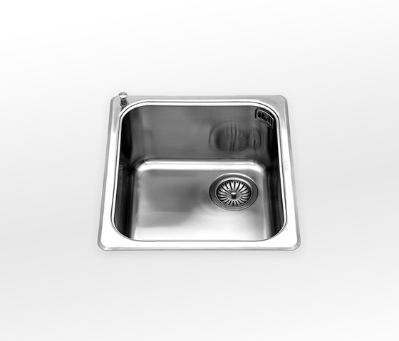 Built-in bowls radius 60 depth 46
VF 441-D | Kitchen sinks | ALPES-INOX