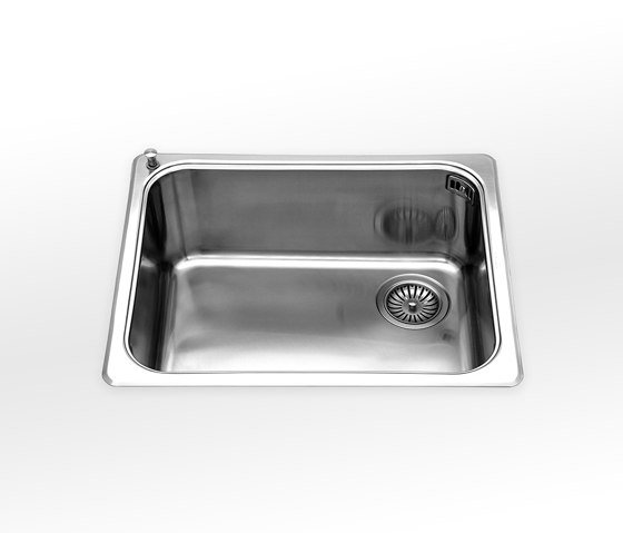 Built-in bowls radius 60 depth 46
VF 456-D | Kitchen sinks | ALPES-INOX