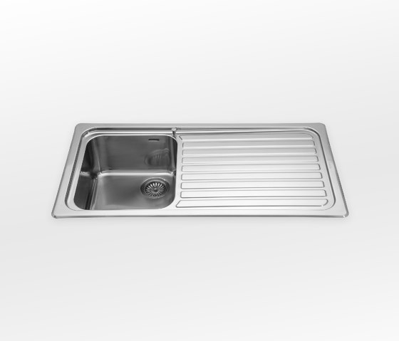 Built-in sinks radius 60F 599/1V1S | Éviers de cuisine | ALPES-INOX