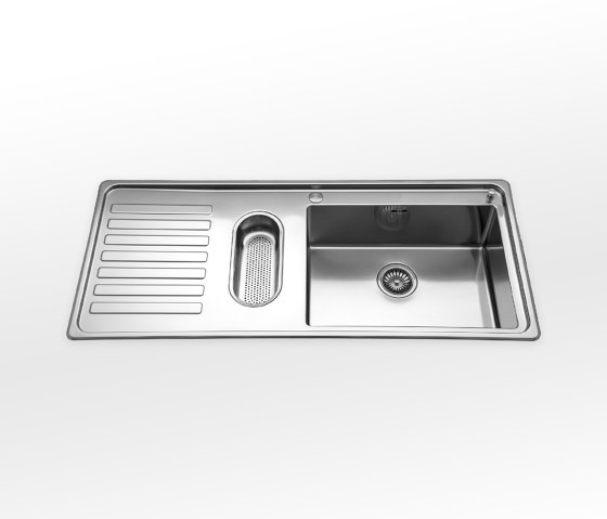Built-in sinks radius 12 depth 51 LFRS 5117/1S1B1V | Éviers de cuisine | ALPES-INOX