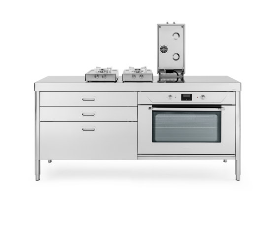 Cooking kitchens
C190-C90+F90/1 | Ovens | ALPES-INOX