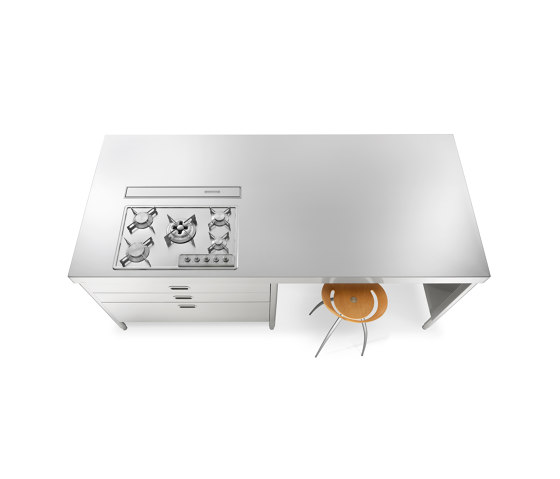 Cooking elements IC250-C120+snack/1 | Tables de cuisson | ALPES-INOX