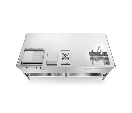 Küchen im Freien OUT250/ISOLA-1 | Modulküchen | ALPES-INOX