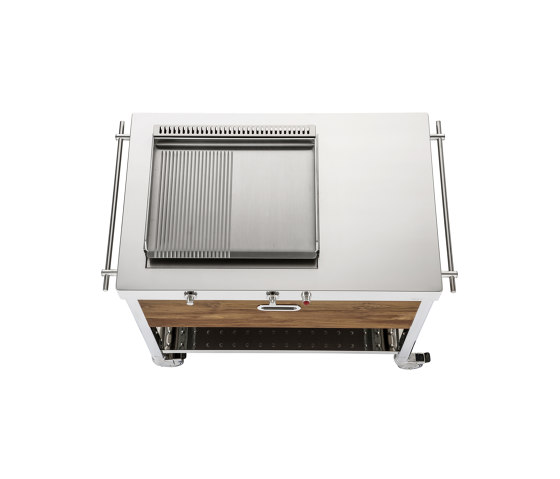 Küchen im Freien OUT100-C90/1 | Kompaktküchen | ALPES-INOX