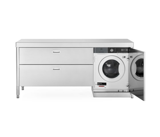Storage units 190C-LAVATRICE-1 | Kitchen cabinets | ALPES-INOX