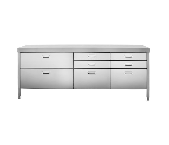 Storage units 220C-CONTENIMENTO-2 | Kitchen cabinets | ALPES-INOX