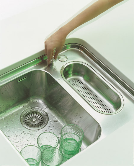 Undermount sinks radius 60 LS 50×58/1V1B | Fregaderos de cocina | ALPES-INOX