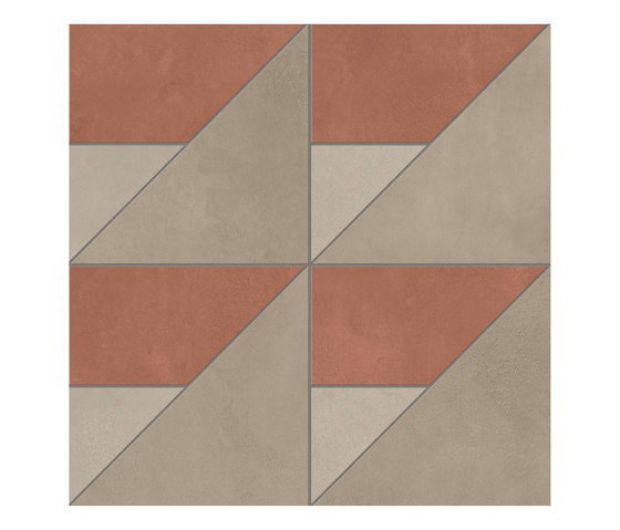 Multiforme Dune | Cuneo Marsala Creta Tessere 29x29 | Ceramic tiles | Marca Corona