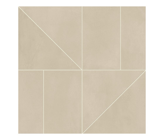 Multiforme Dune | Zig Tufo Tessere 29,2x29,2 | Ceramic tiles | Marca Corona