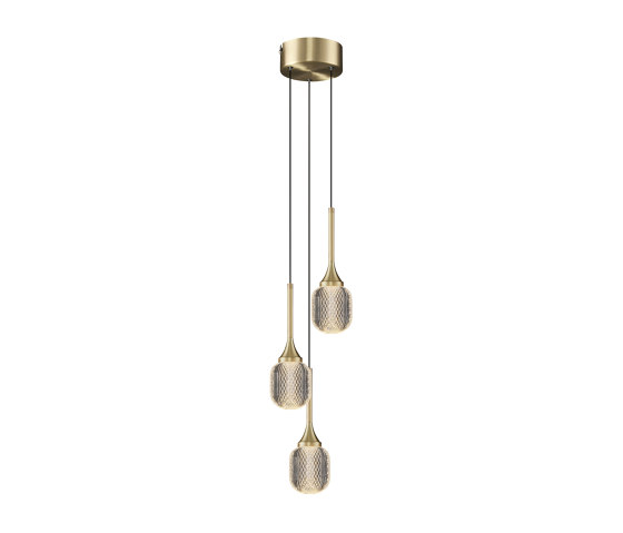 Champagne 3 Pendant Light | Lámparas de suspensión | Valaisin Grönlund