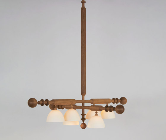 Del Playa Four Arm Pendant | Suspended lights | Roll & Hill