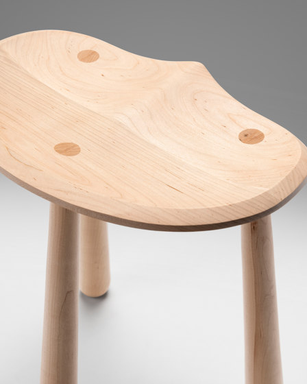 Taper Low Stool (Hard Maple) | Tabourets | Roll & Hill