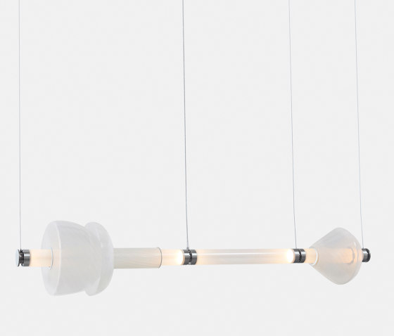 Luna Kaleido Chandelier XL 1 Tier Option B | Suspensions | Gabriel Scott