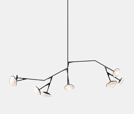 Myriad Chandelier, 9 Long | Lámparas de suspensión | Gabriel Scott