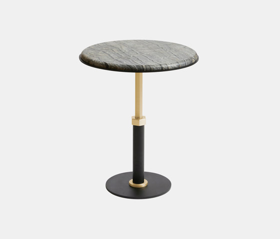 Pedestal Round Side Table | Mesas auxiliares | Gabriel Scott