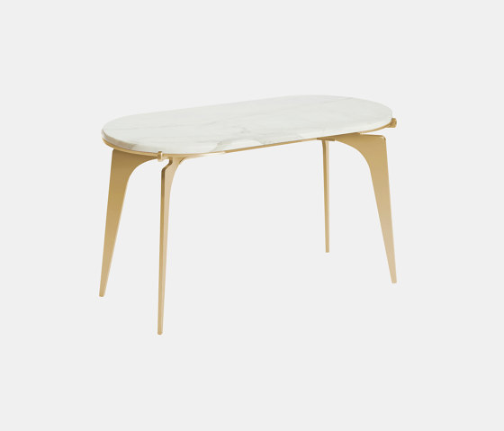 Prong Racetrack Side Table | Beistelltische | Gabriel Scott