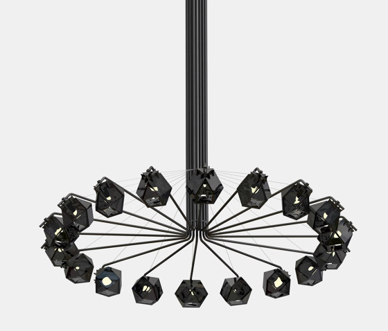 Welles Central Chandelier 18 by Alessandro Munge | Lampade sospensione | Gabriel Scott