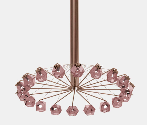 Welles Central Chandelier 18 by Alessandro Munge | Suspensions | Gabriel Scott