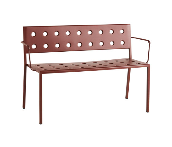 Balcony Dining Bench With Arm | Bancos | HAY