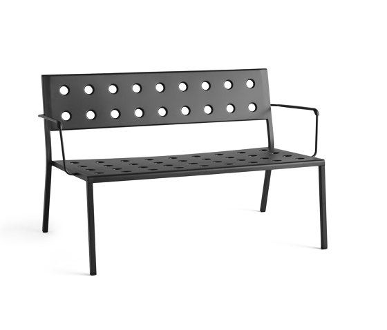 Balcony Lounge Bench With Arm | Benches | HAY