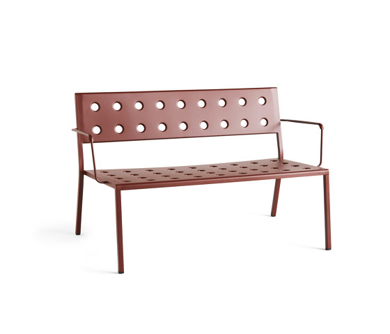 Balcony Lounge Bench With Arm | Bancos | HAY