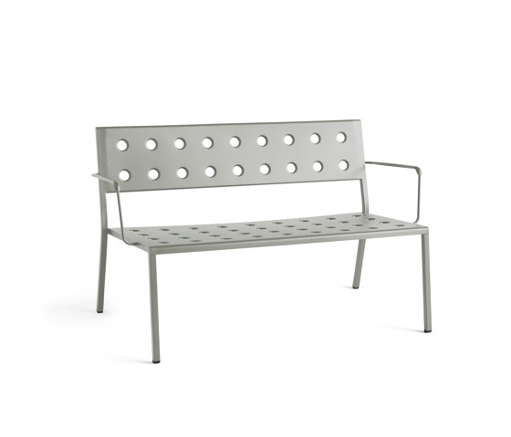 Balcony Lounge Bench With Arm | Panche | HAY
