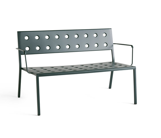 Balcony Lounge Bench With Arm | Benches | HAY