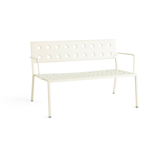 Balcony Lounge Bench With Arm | Bancos | HAY