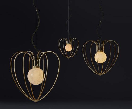 Kengi Gold | Suspended lights | Quasar