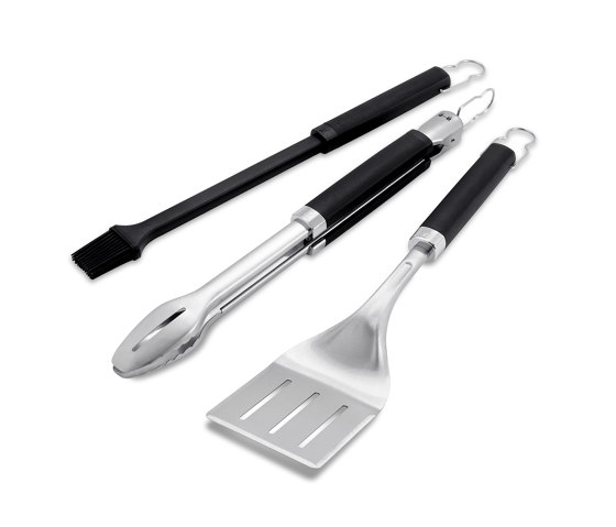 Precision 3pcs Grill Tool Set | Barbeque grill accessories | Weber
