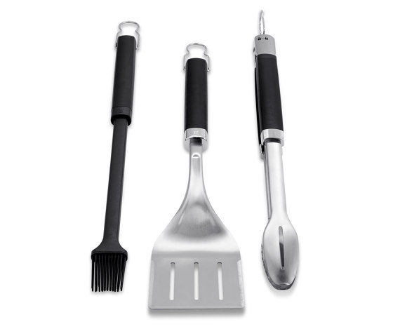 Precision 3pcs Grill Tool Set | Barbeque grill accessories | Weber