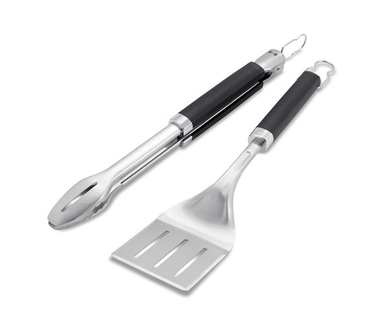 Precision Grill & Tongs Spatula Set | Barbeque grill accessories | Weber