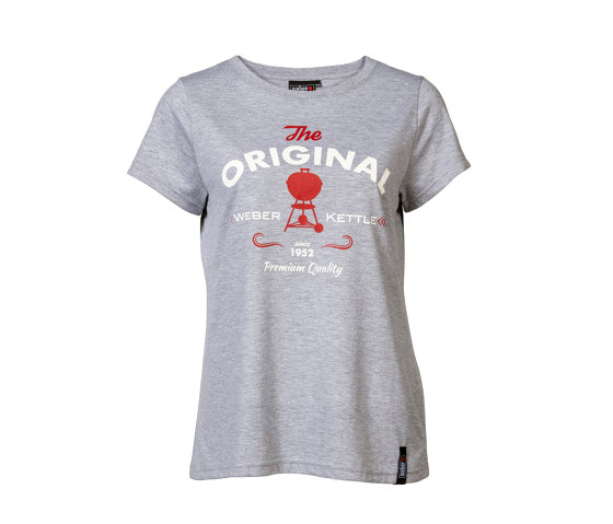 T-shirt pour Femmes « Original » – Gris XS/S M/L | Lifestyle | Weber