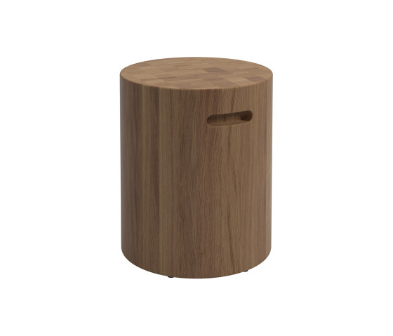Block 38cm Round Side Table | Tavolini alti | Gloster Furniture GmbH
