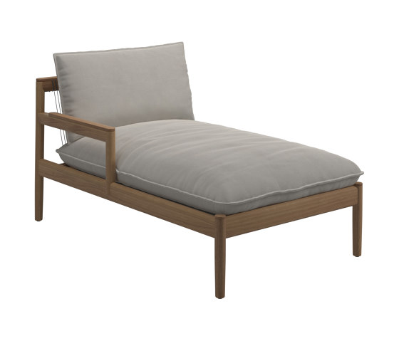 Saranac Chaise links | Sonnenliegen / Liegestühle | Gloster Furniture GmbH