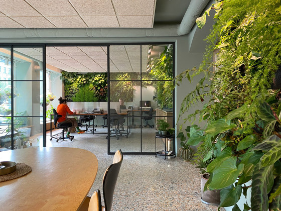 Indoor Vertical Garden | Storgatan 1 | Pflanzenwände | Greenworks