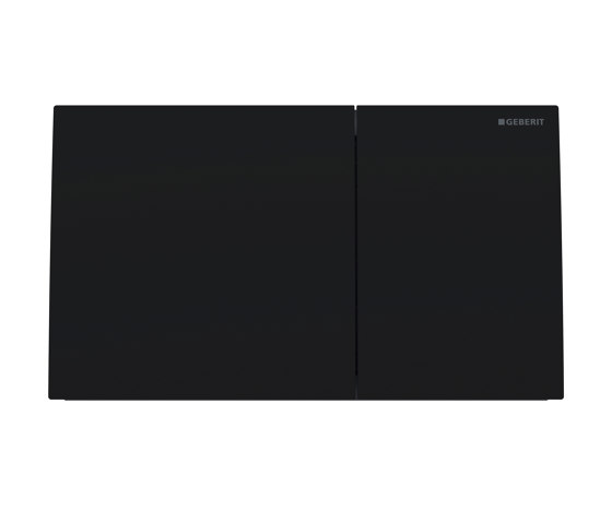 Actuator plates | Sigma70 matt black | Rubinetteria WC | Geberit