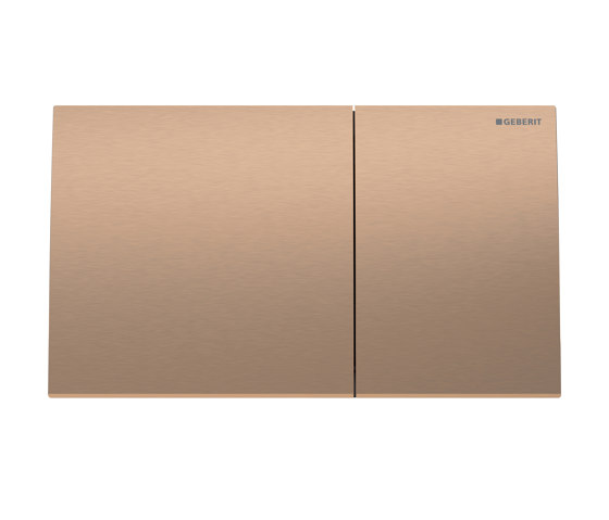 Actuator plates | Sigma70 redgold | Rubinetteria WC | Geberit