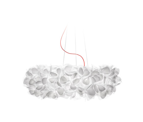 Clizia Suspension Large | Mama Non Mama White | Red Wire | Suspended lights | Slamp