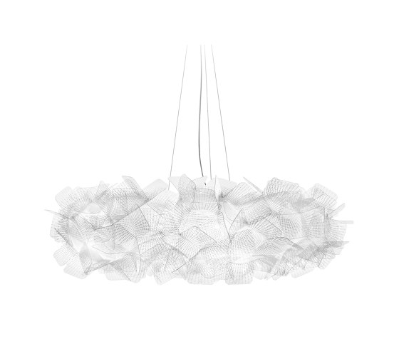 Clizia Suspension Large | Mama Non Mama White | Transparent Wire | Suspended lights | Slamp