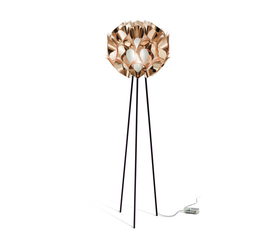 Flora Floor | Copper | Free-standing lights | Slamp