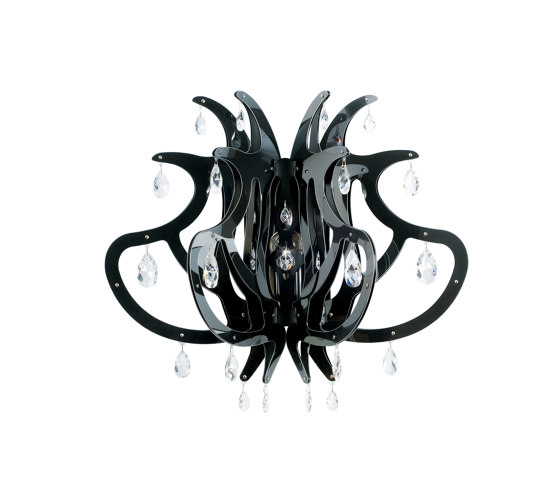 Medusa Wall | Black | Lámparas de pared | Slamp