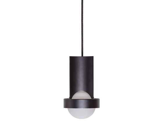 Loop Small single pendant Dark Grey with Sphere III | Suspended lights | Tala
