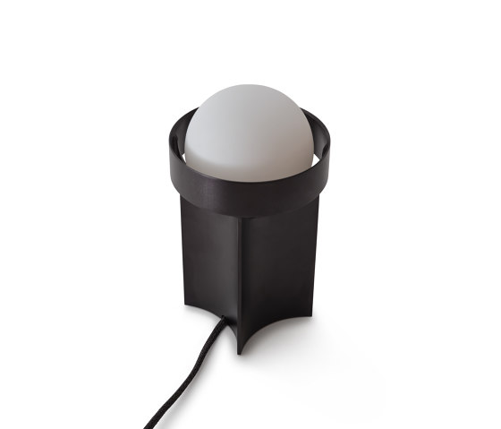 Loop Small table lamp Dark Grey with Sphere III | Lámparas de sobremesa | Tala