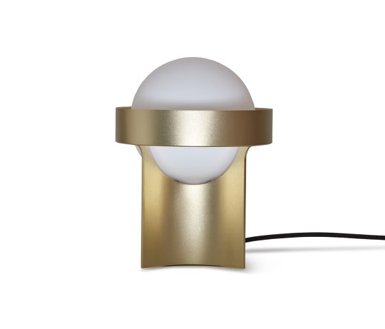 Loop Large table lamp Gold with Sphere IV | Lámparas de sobremesa | Tala
