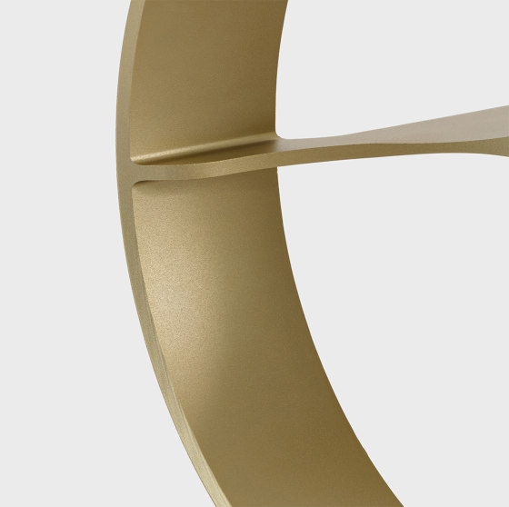 Loop Large wall light Gold with Sphere IV | Lámparas de pared | Tala