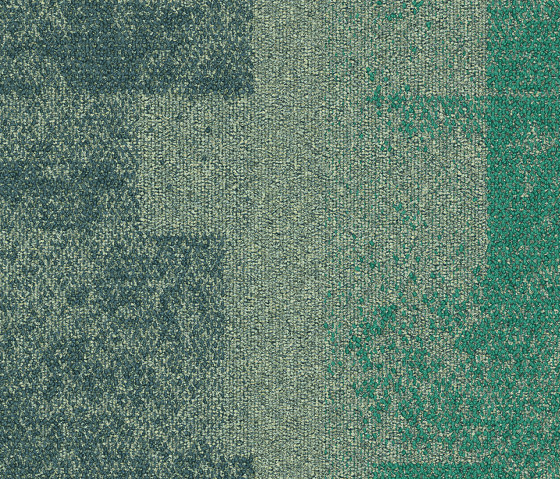 Open Air 404 Transition 9706006 NICKEL/TEAL | Carpet tiles | Interface